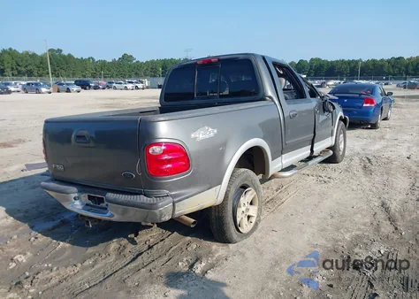 2002 Ford F-150 Lariat/Xlt из США, поврежденный, VIN 1FTRW08L82KD62539